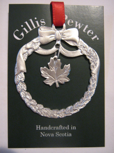 Gillis Pewter Ornament
